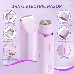 Silky Splash 2-in-1 Facial & Body Shaver