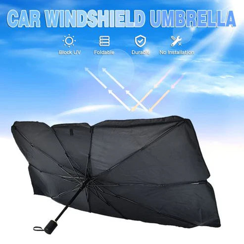 Imported Foldable Car Windshield Sun Umbrella