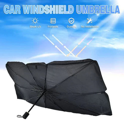 Imported Foldable Car Windshield Sun Umbrella