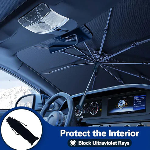 Imported Foldable Car Windshield Sun Umbrella