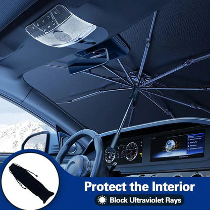 Imported Foldable Car Windshield Sun Umbrella