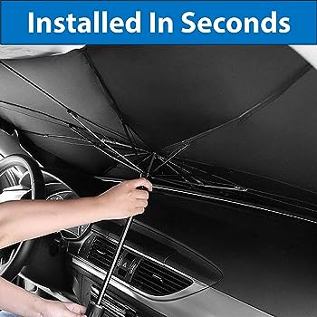 Imported Foldable Car Windshield Sun Umbrella