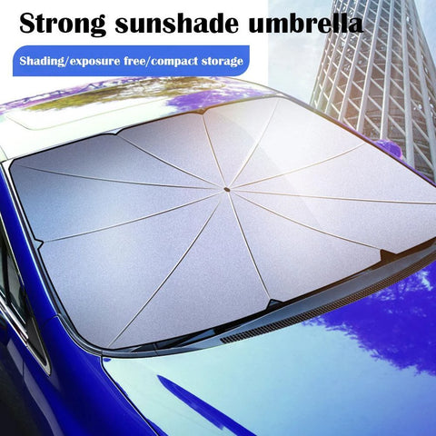 Imported Foldable Car Windshield Sun Umbrella