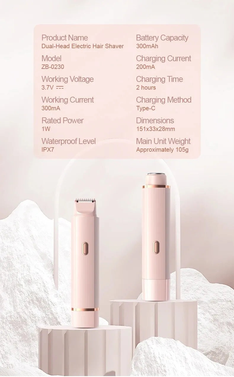 Silky Splash 2-in-1 Facial & Body Shaver