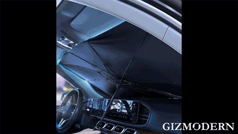 Imported Foldable Car Windshield Sun Umbrella
